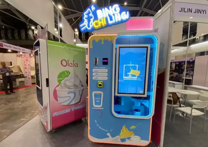 Intelligent systems enable more efficient operation of ice cream vending machines