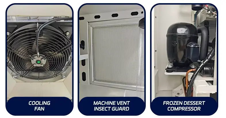 Commercial installation examples in shopping mall environment