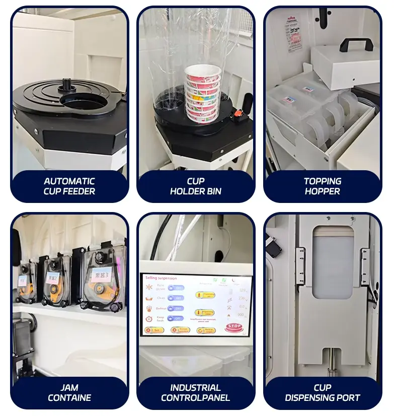Ice cream dispensing process with portion control demonstration