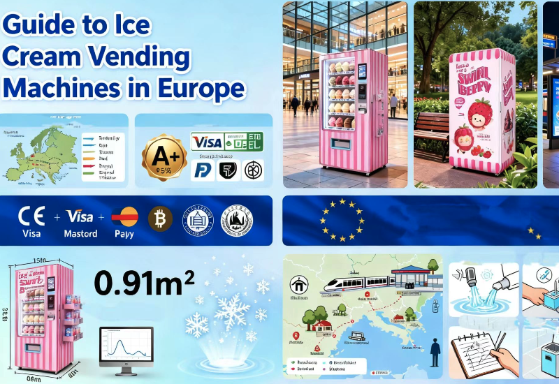 Guide to Ice Cream Vending Machines in Europe