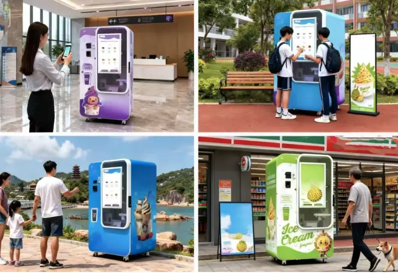 Everything You Need to Know About Starting an Ice Cream Vending Machine Business