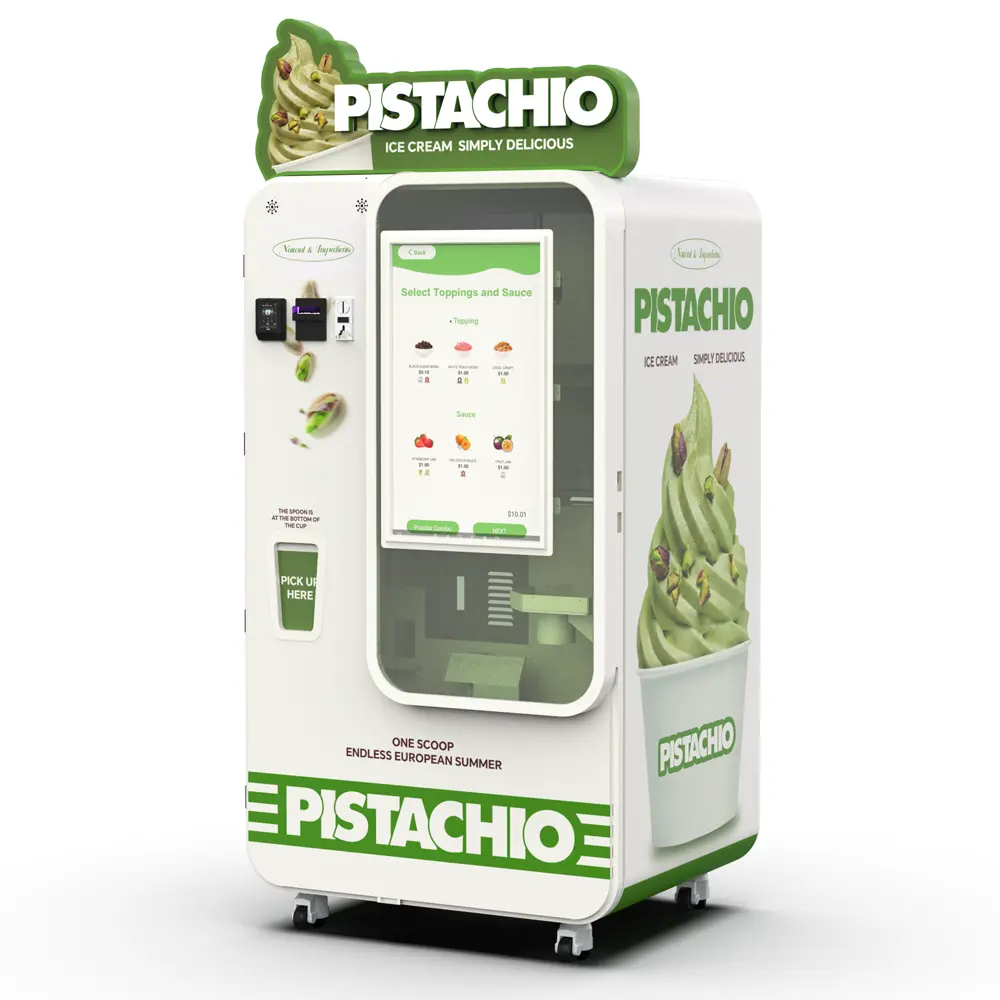 Ice Cream Vending Machine - 24/7 Automated Ice Cream Solution
